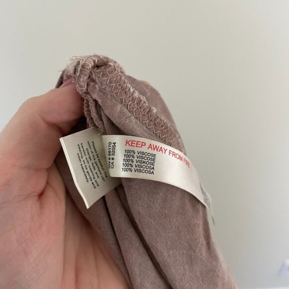 Intimately Free People Act Natural Shapeless Harem Romper Jumpsuit Size Medium - Picture 4 of 7